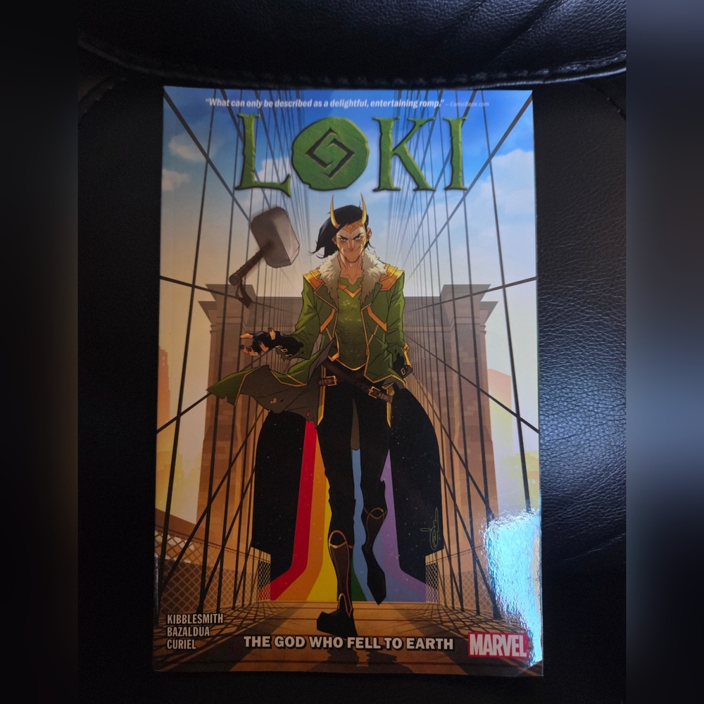 Loki: The God Who Fell to Earth (2019) Graphic Novel Comic